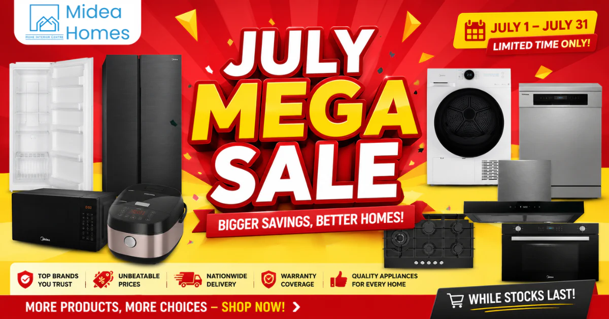 Upgrade Your Living with Midea